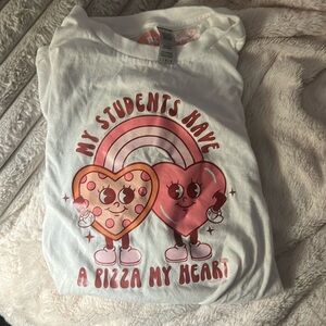 Teacher T shirt. Like New. Size Large